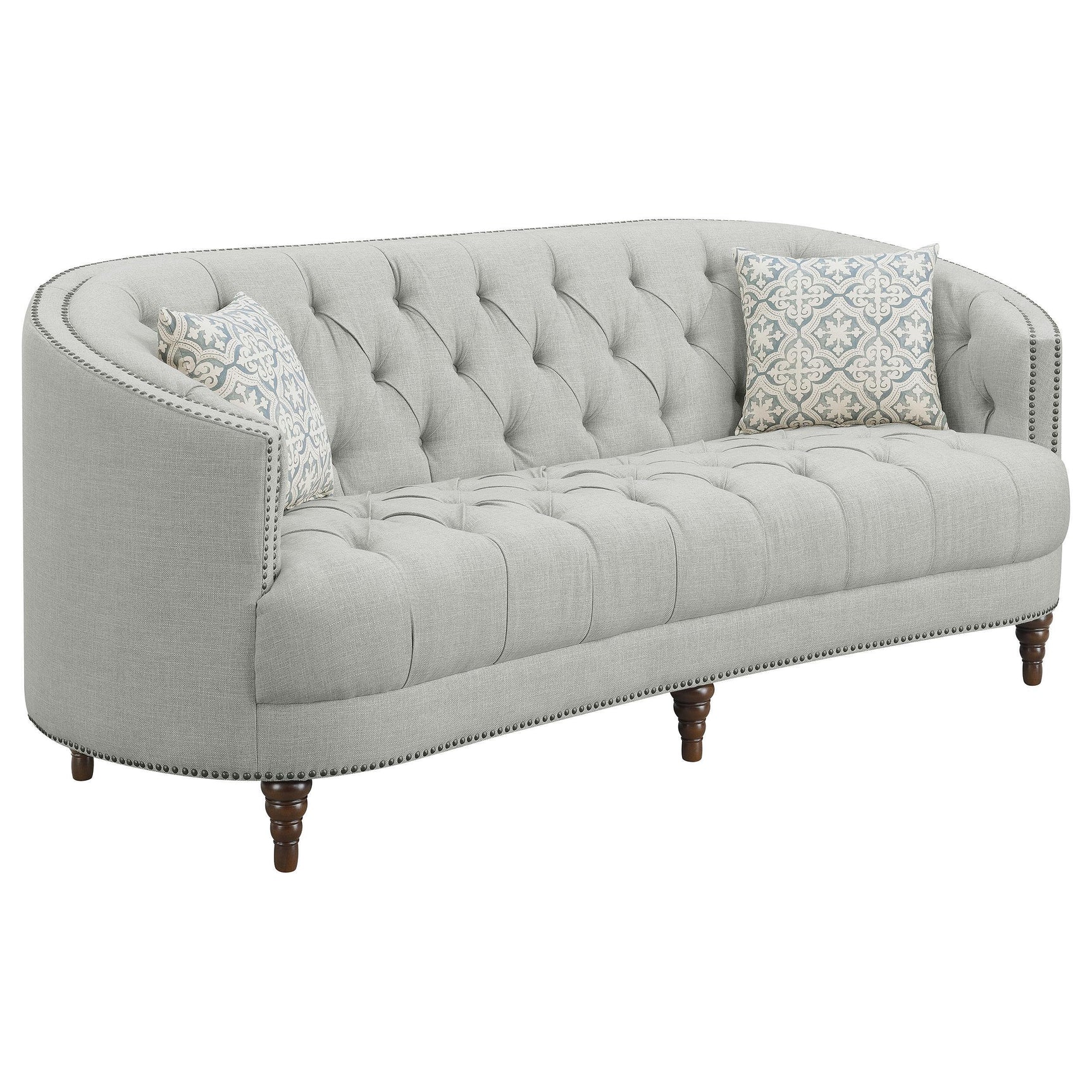 AVONLEA COLLECTION Avonlea Beige Three-Piece Living Room Set 505641-S3 - Ella Furniture
