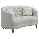 AVONLEA COLLECTION Avonlea Beige Three-Piece Living Room Set 505641-S3 - Ella Furniture