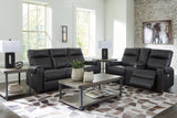Axtellton Carbon Sofa And Loveseat - Ella Furniture