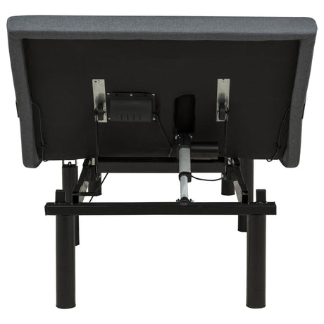 Weston Twin XL Dual-Motor Massage Adjustable Bed Base in Black and Grey — product image 9