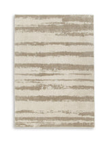 Jerrlow Beige/Brown/Gray Washable Medium Rug — product image 2