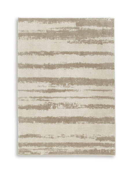 Jerrlow Beige/Brown/Gray Washable Medium Rug — product image 2