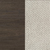 Farre Queen Upholstered Platform Panel Bed Dark Brown — product image 10