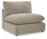 Maxton Heights Pebble 8-Piece Sectional — angled view