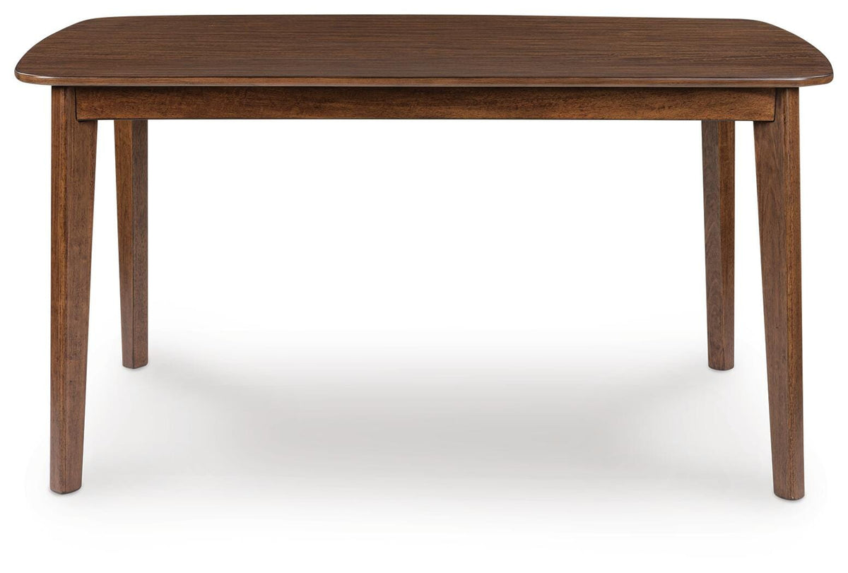 Tameride Brown Dining Table and 4 Chairs (Set of 5) — front view