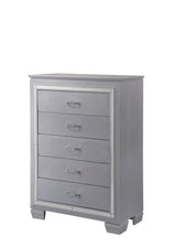 Lillian Dresser Silver, Contemporary Modern Wood, 9 Drawers - Ella Furniture