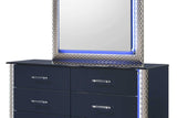 B80 Aya Led Queen Bed - Ella Furniture