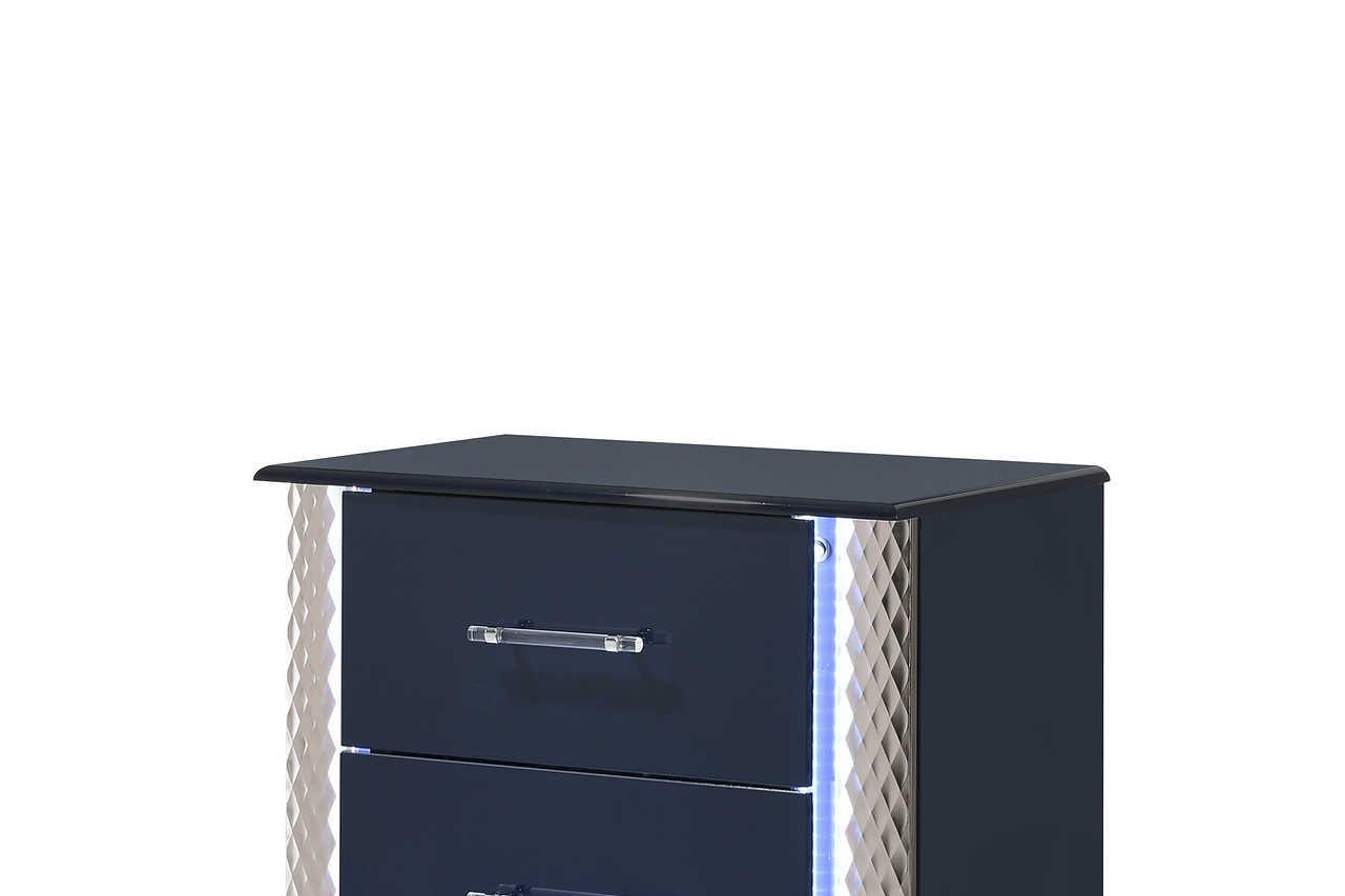 B80 Aya Led Queen Bed - Ella Furniture