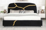 B838 Milan (Black) (King Bed) - Ella Furniture