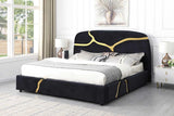 B838 Milan (Black) (Queen Bed) - Ella Furniture