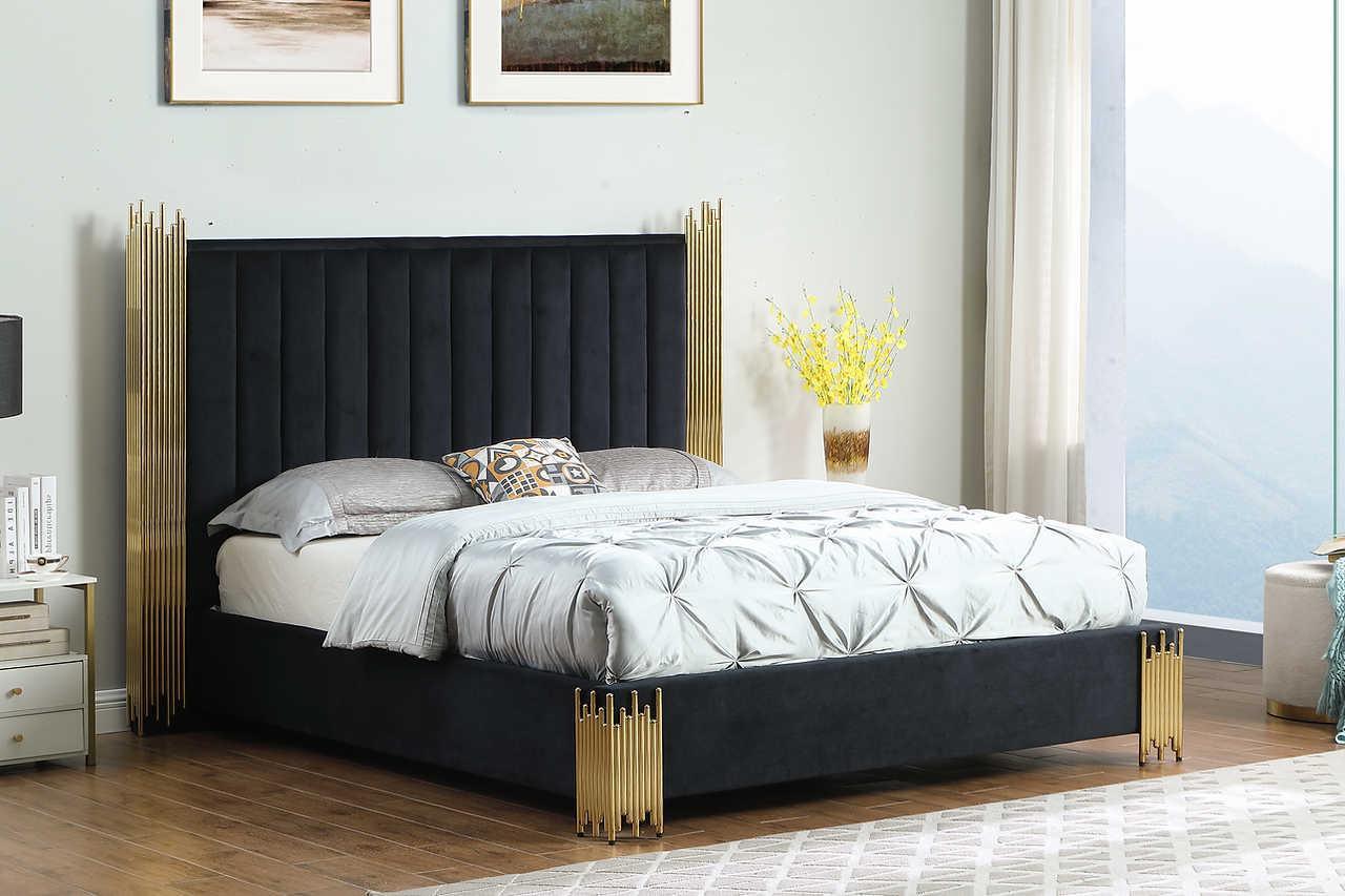 B840 Token Set (Black) (King Bed) - Ella Furniture