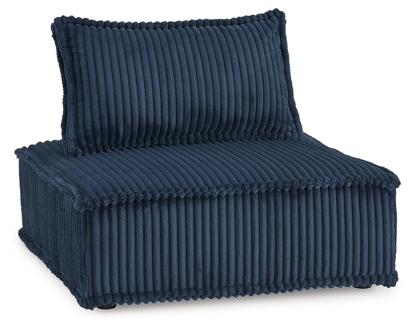 Bales Navy Accent Chair - Ella Furniture