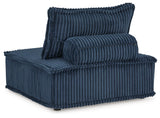 Bales Navy Accent Chair - Ella Furniture