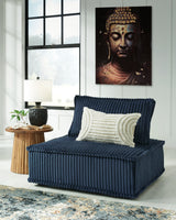 Bales Navy Accent Chair - Ella Furniture