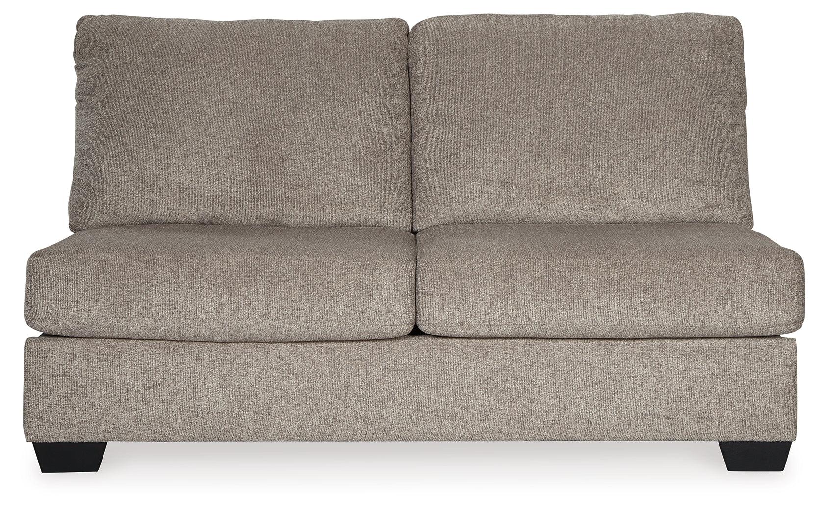 Ballinasloe Platinum 3-Piece Sectional With Ottoman PKG001773 - 8070208 | 80702S2 - Ella Furniture