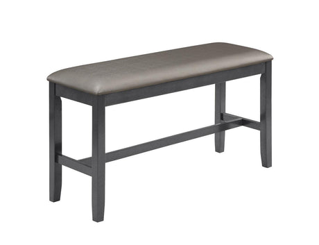 Bankston Gray Seats Counter Height Dining Room Set - Ella Furniture