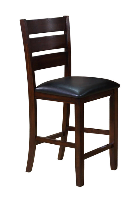 Bardstown Cherry Brown Modern Traditional Wood Rectangular Counter Height Dining Room Set - Ella Furniture