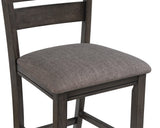 Bardstown Gray Modern Traditional Wood Rectangular Counter Height Dining Room Set - Ella Furniture