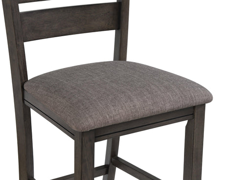 Bardstown Gray Modern Traditional Wood Rectangular Counter Height Dining Room Set - Ella Furniture