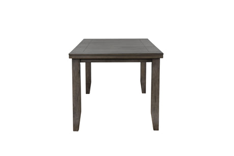 Bardstown Gray Modern Traditional Wood Rectangular Counter Height Dining Room Set - Ella Furniture