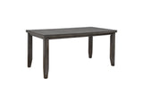 Bardstown Gray Modern Traditional Wood Rectangular Counter Height Dining Room Set - Ella Furniture