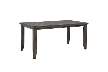 Bardstown Gray Modern Traditional Wood Rectangular Counter Height Dining Room Set - Ella Furniture