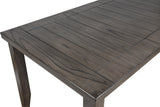 Bardstown Gray Modern Traditional Wood Rectangular Counter Height Dining Room Set - Ella Furniture