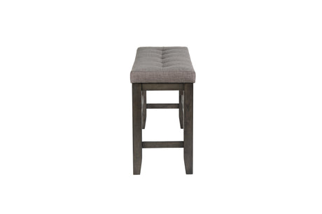 Bardstown Gray Modern Traditional Wood Rectangular Counter Height Dining Room Set - Ella Furniture