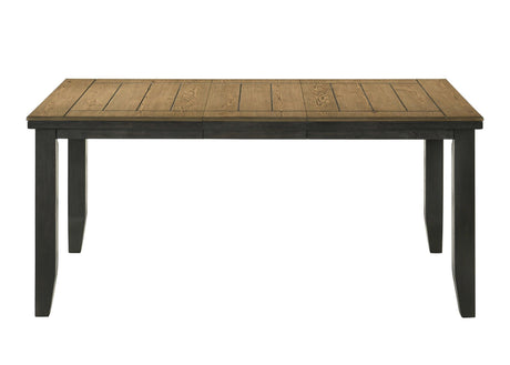 Bardstown Wheat Charcoal Modern Solid Wood Fabric Tufted Counter Height Dining Room Set - Ella Furniture
