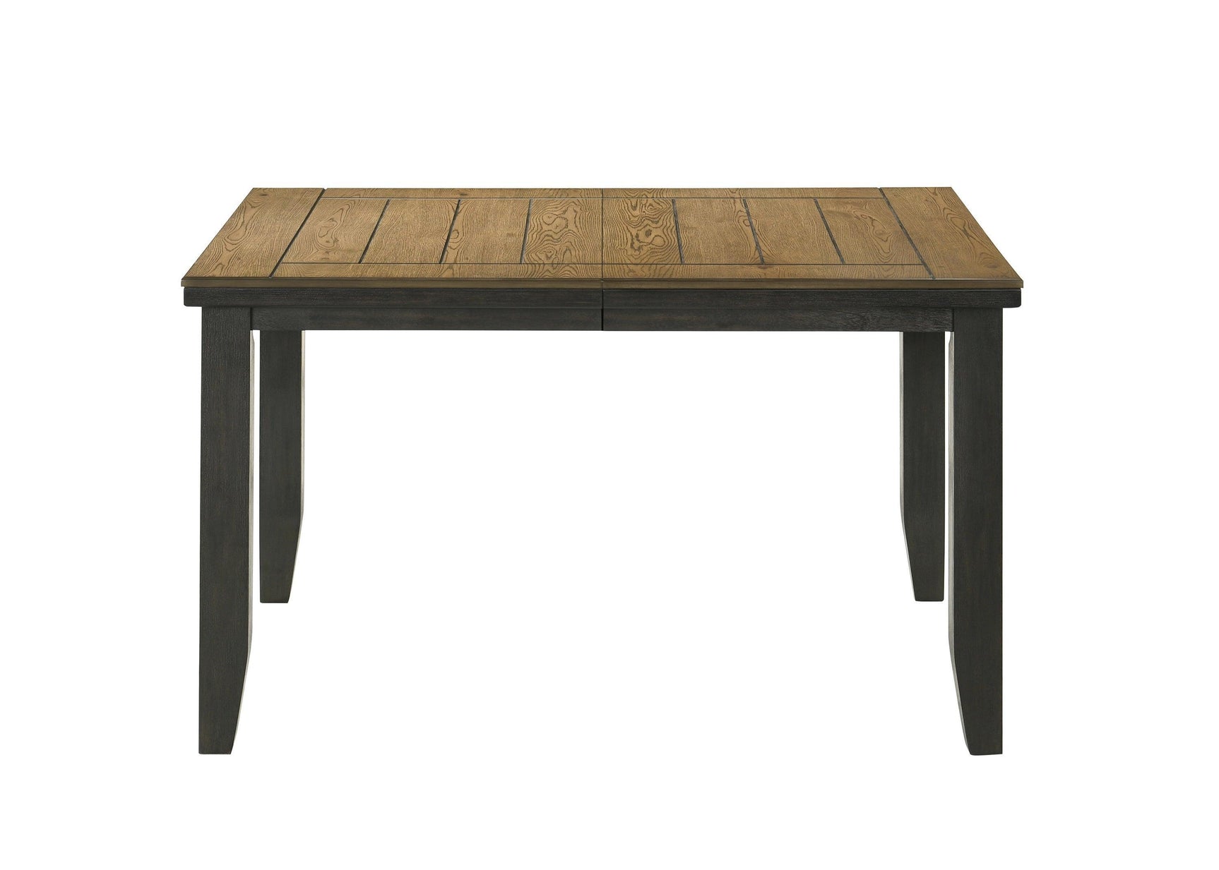 Bardstown Wheat Charcoal Modern Solid Wood Fabric Tufted Counter Height Dining Room Set - Ella Furniture