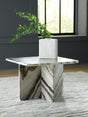 Baretton Black/White/Taupe Accent Coffee Table from Ella Furniture