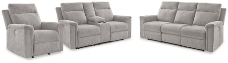 Barnsana Ash Sofa, Loveseat and Recliner - Ella Furniture