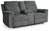 Barnsana Gravel Sofa, Loveseat and Recliner - Ella Furniture