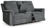 Barnsana Gravel Sofa, Loveseat and Recliner - Ella Furniture