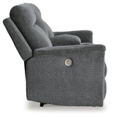 Barnsana Gravel Sofa, Loveseat and Recliner - Ella Furniture