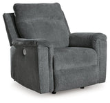 Barnsana Gravel Sofa, Loveseat and Recliner - Ella Furniture