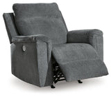 Barnsana Gravel Sofa, Loveseat and Recliner - Ella Furniture
