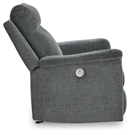 Barnsana Gravel Sofa, Loveseat and Recliner - Ella Furniture