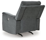 Barnsana Gravel Sofa, Loveseat and Recliner - Ella Furniture