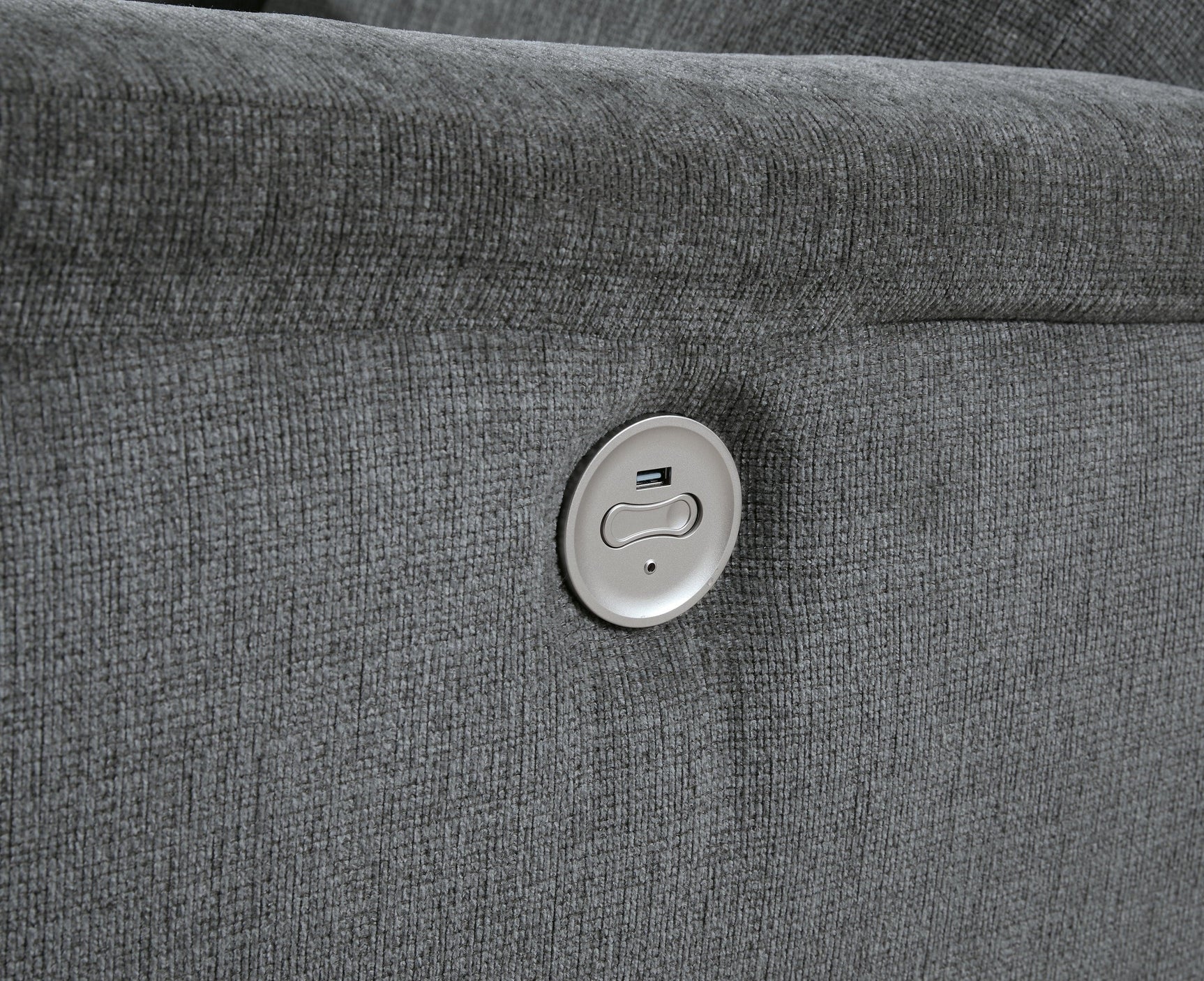 Barnsana Gravel Sofa, Loveseat and Recliner - Ella Furniture
