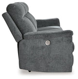 Barnsana Gravel Sofa, Loveseat and Recliner - Ella Furniture
