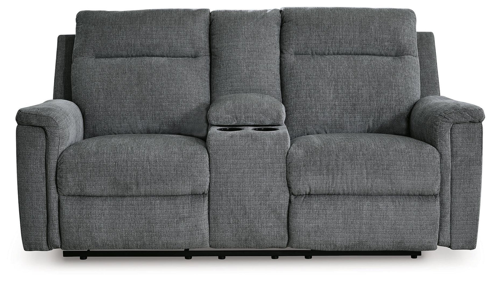 Barnsana Gravel Sofa, Loveseat and Recliner - Ella Furniture