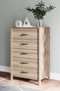 Battelle Tan Chest Of Drawers - Ella Furniture