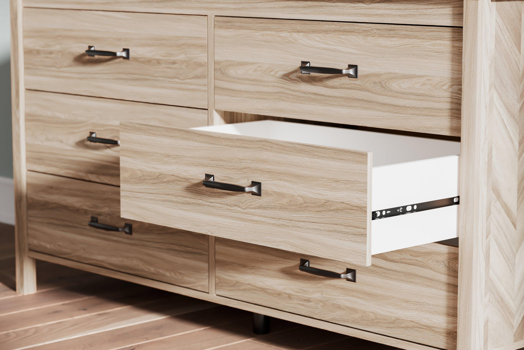Battelle Tan Dresser - Ella Furniture
