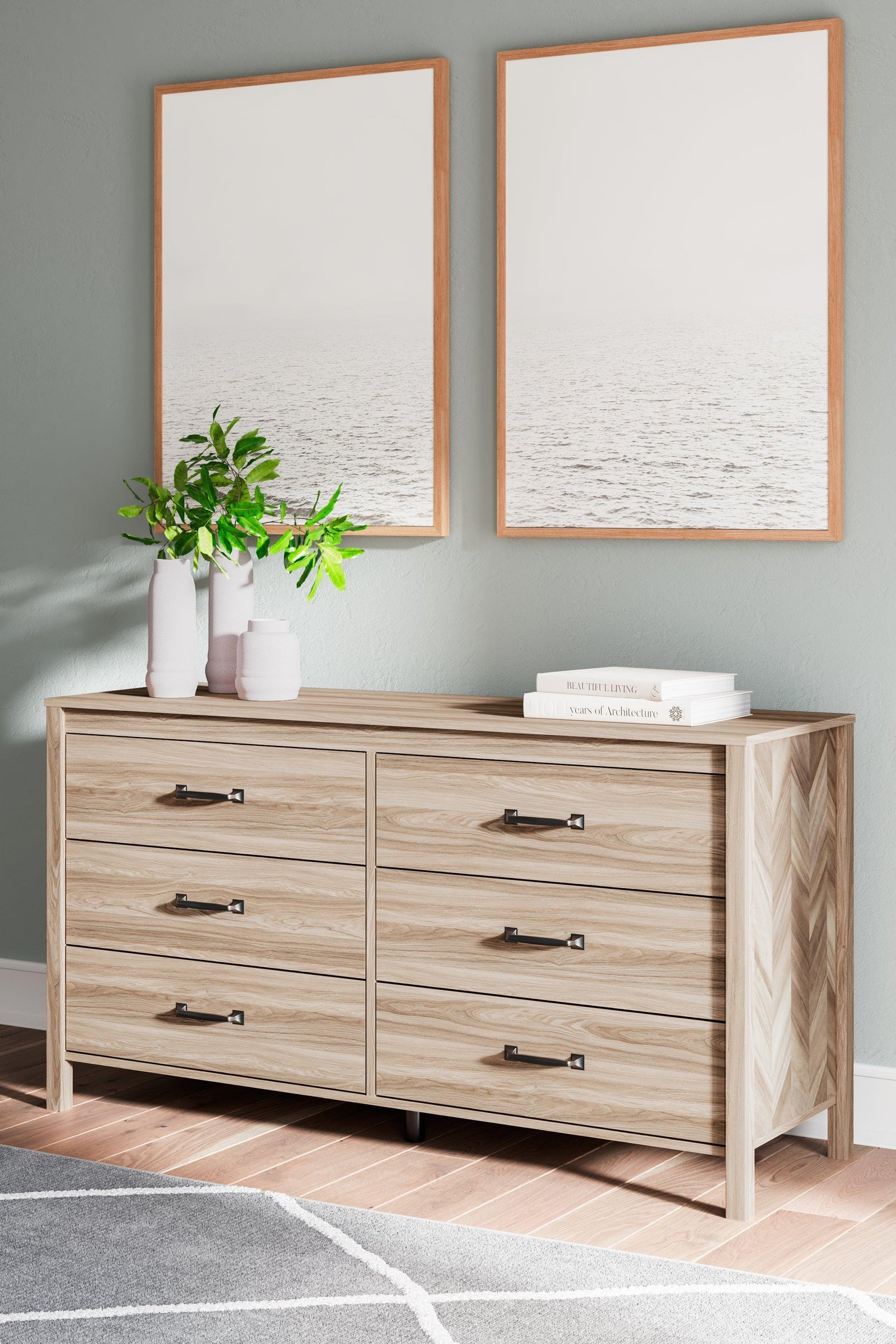 Battelle Tan Dresser - Ella Furniture