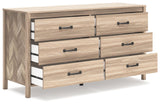 Battelle Tan Dresser - Ella Furniture