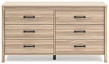 Battelle Tan Dresser - Ella Furniture
