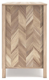 Battelle Tan Dresser - Ella Furniture