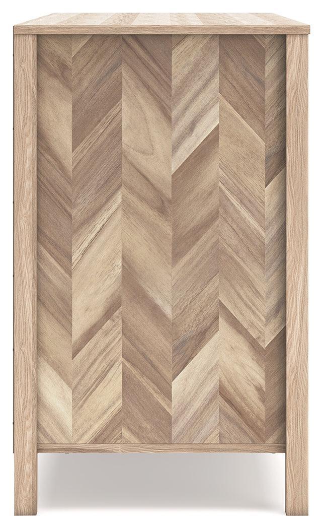Battelle Tan Dresser - Ella Furniture