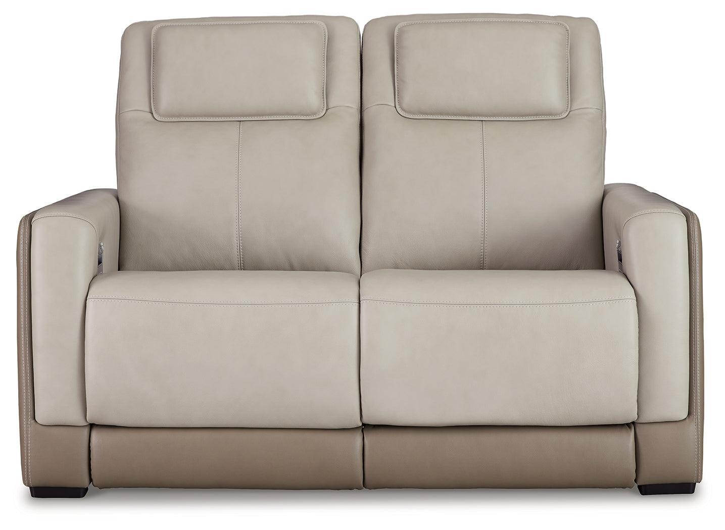 Battleville Almond Sofa, Loveseat And Recliner - Ella Furniture